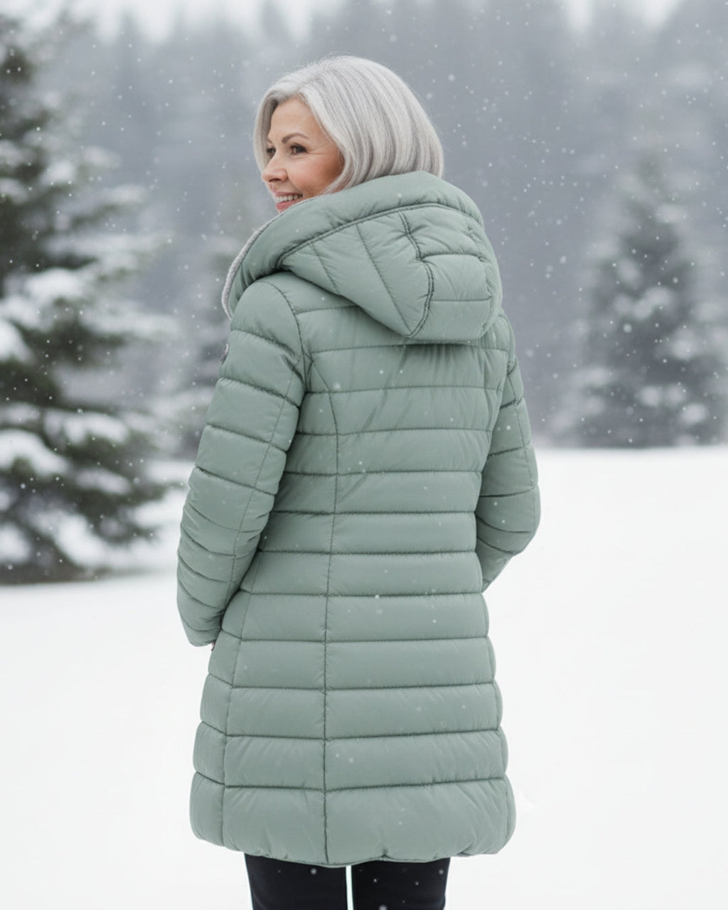 Puffer Jacket with Warm Lining