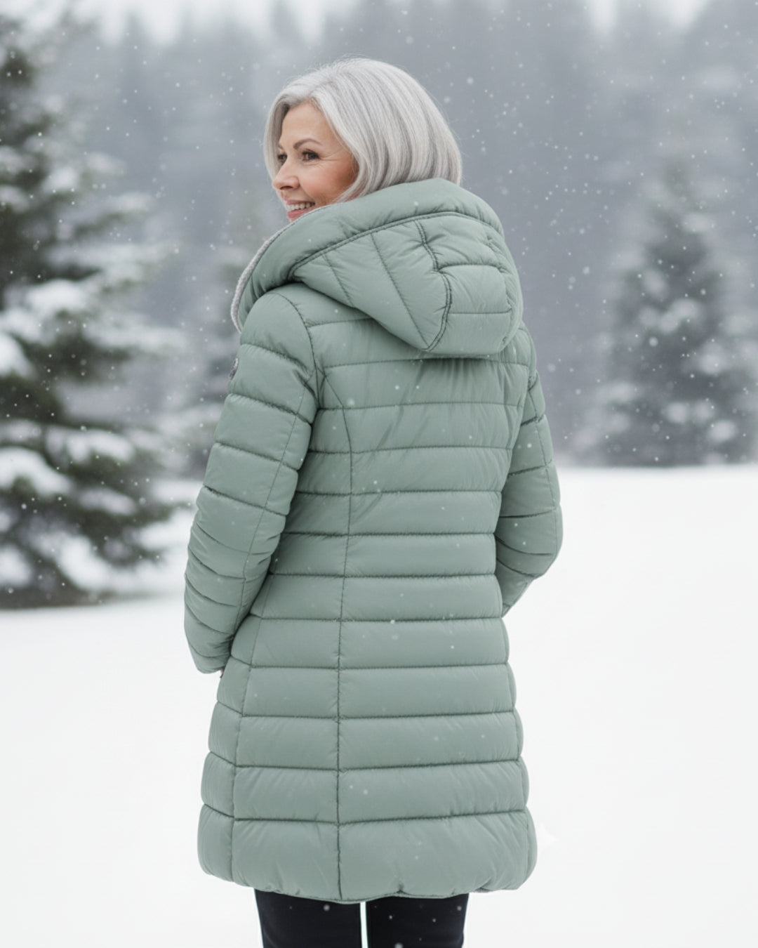 Puffer Jacket with Warm Lining