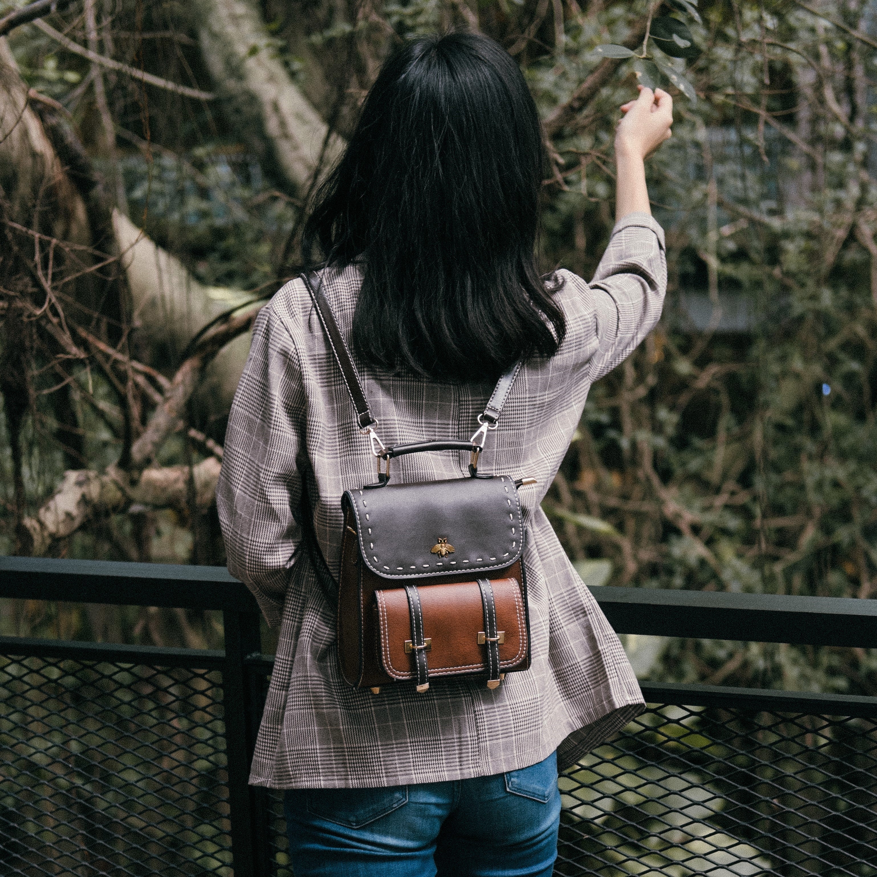 Beatrice | Vintage 2-in-1 Shoulder Backpack