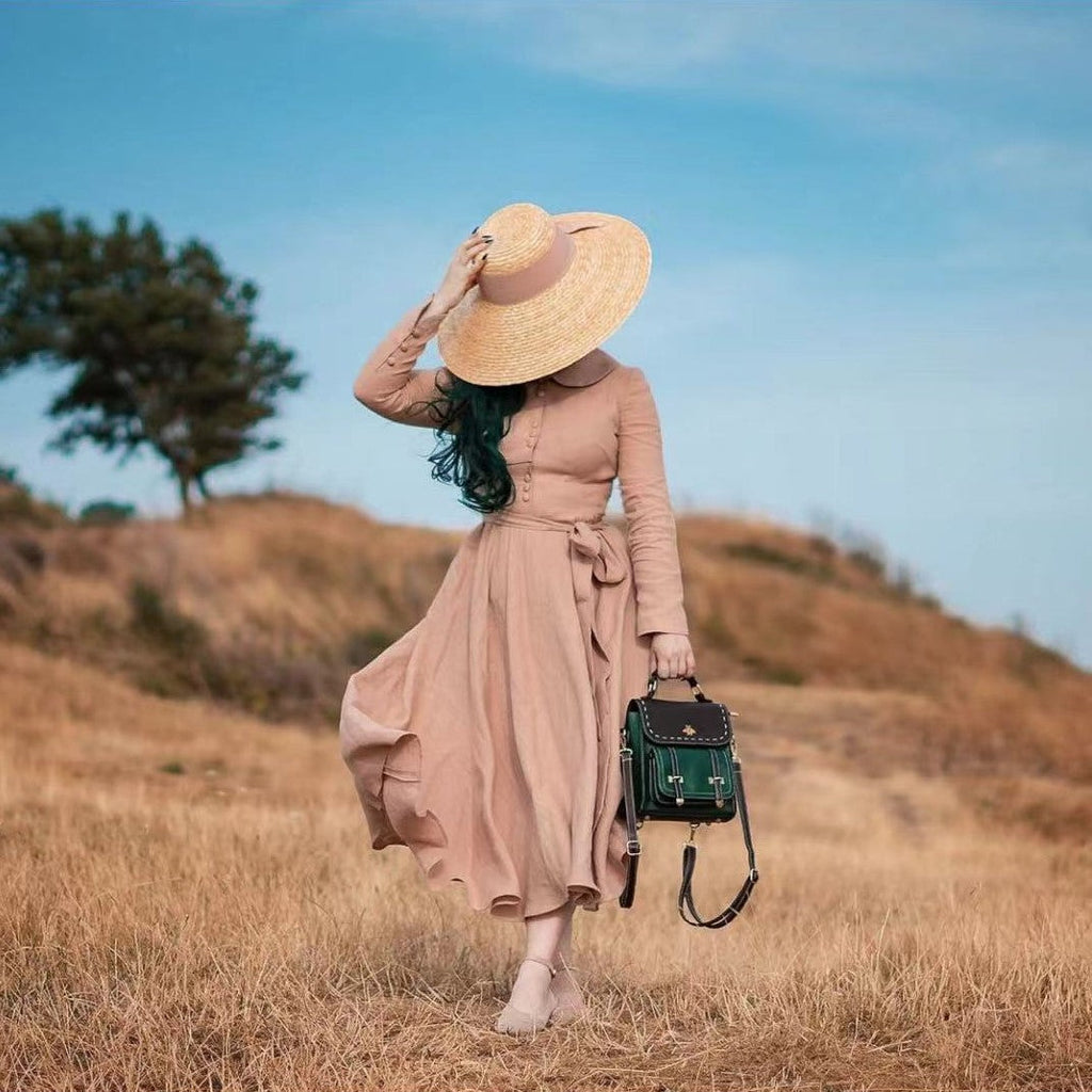 Beatrice | Vintage 2-in-1 Shoulder Backpack