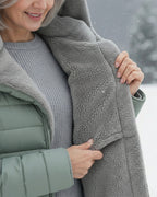 Elena – Gewatteerde winterjas met capuchon