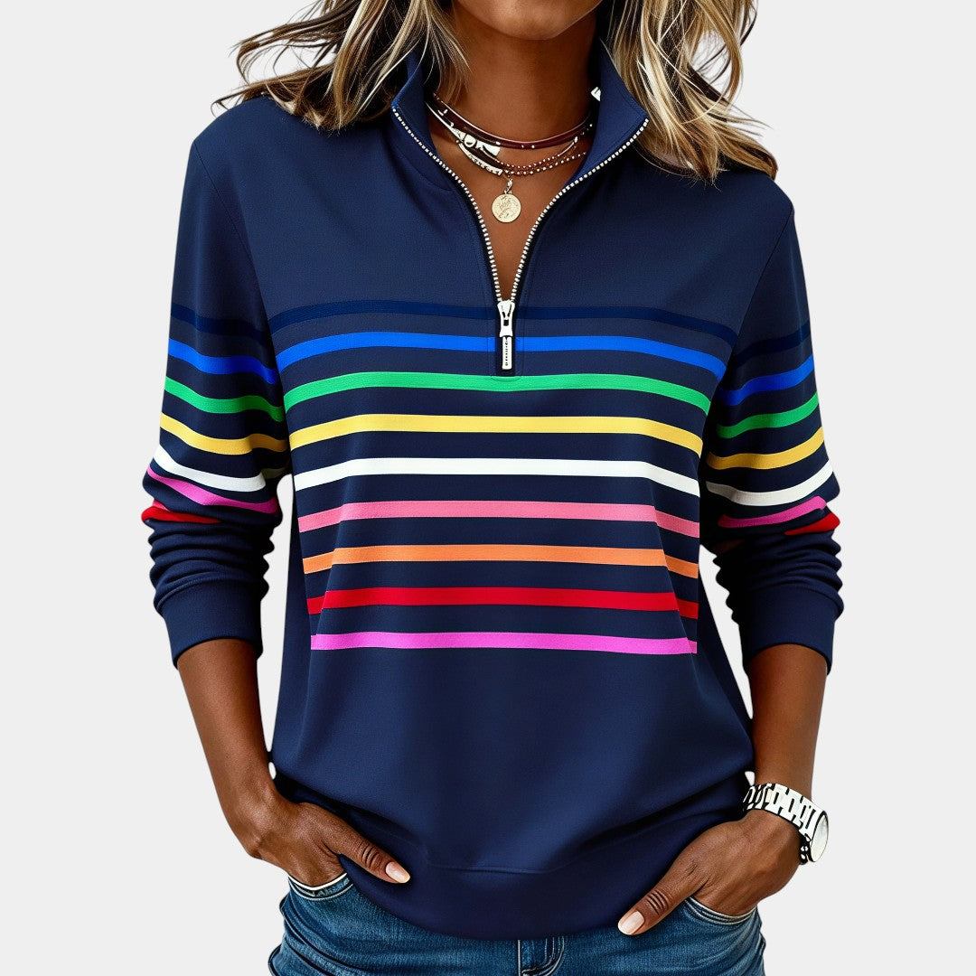 Vienna Zip-Up Sweatshirt