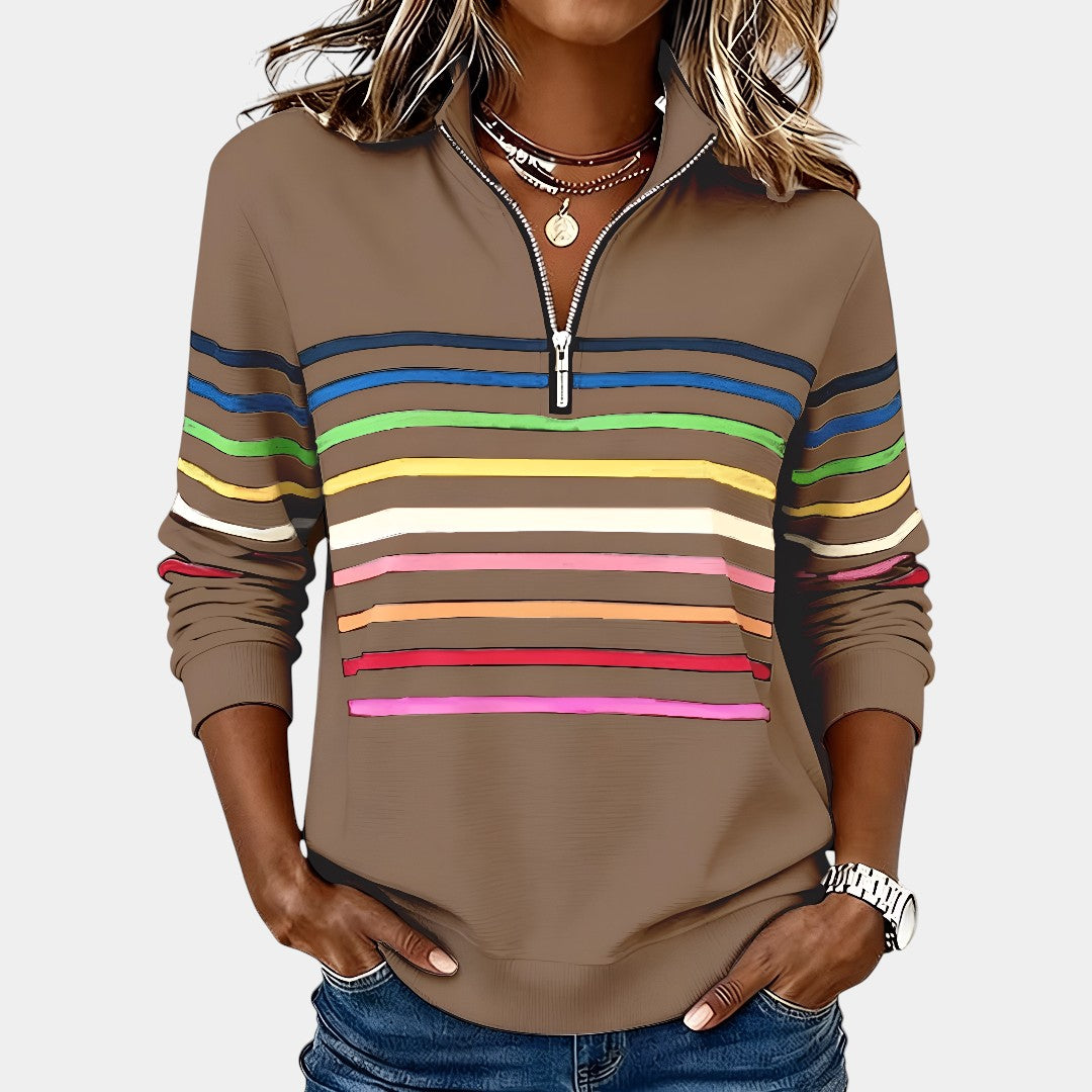 Vienna Zip-Up Sweatshirt