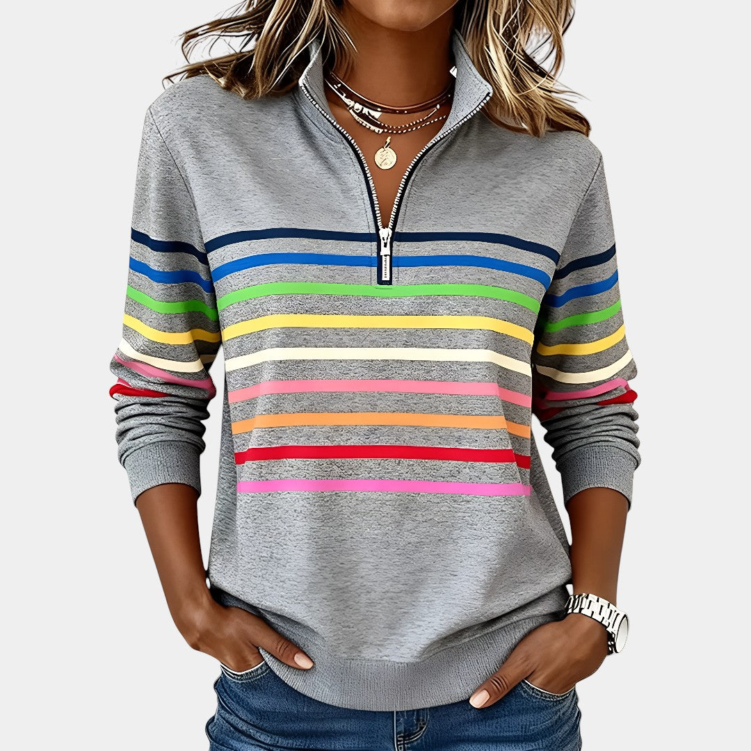 Vienna Zip-Up Sweatshirt