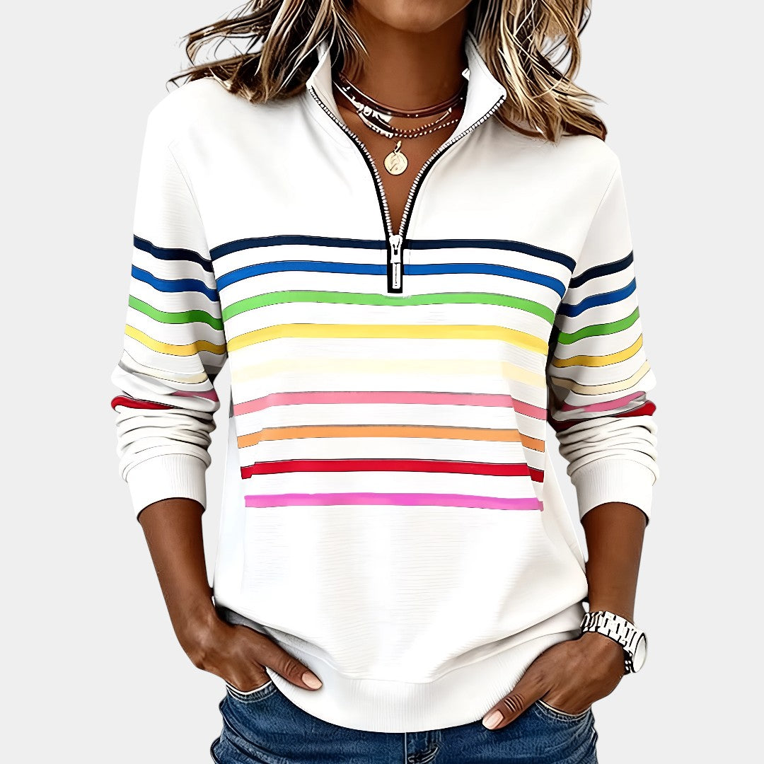 Vienna Zip-Up Sweatshirt