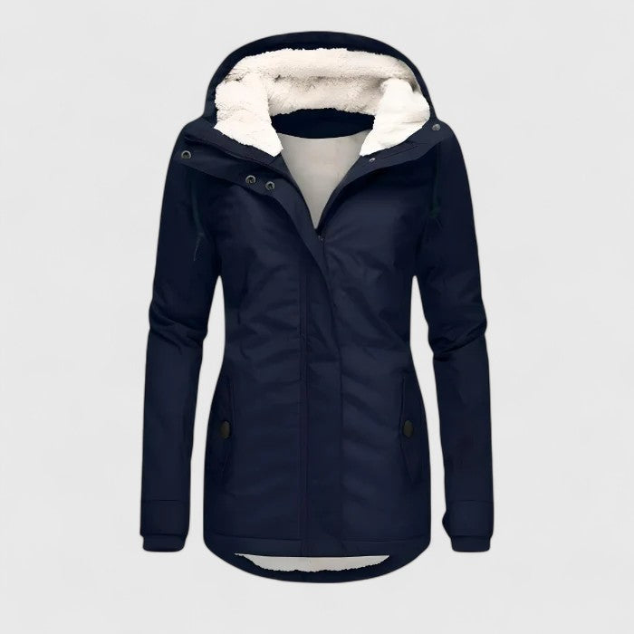 Amélie | Hooded waterproof winter jacket