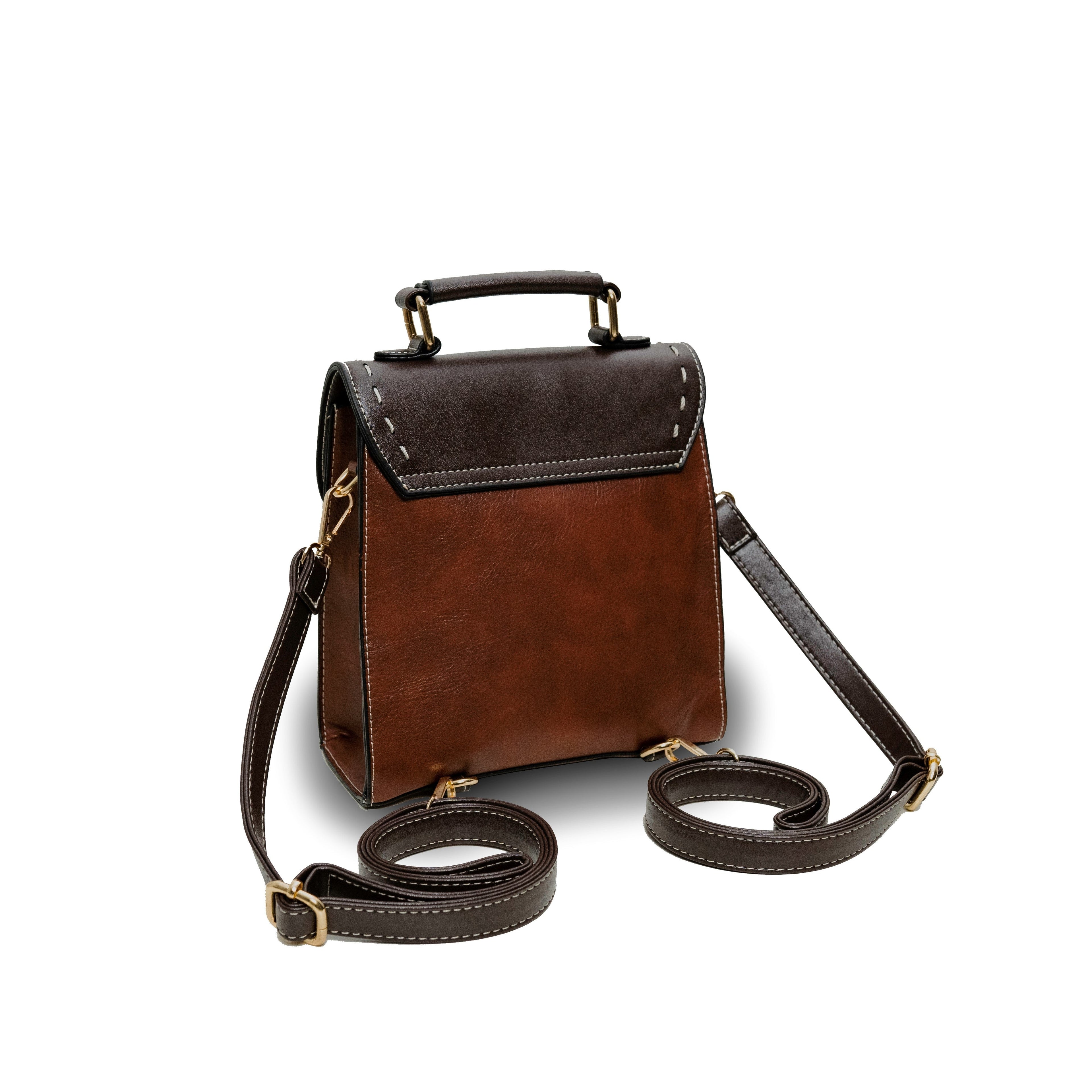 Beatrice | Vintage 2-in-1 Shoulder Backpack
