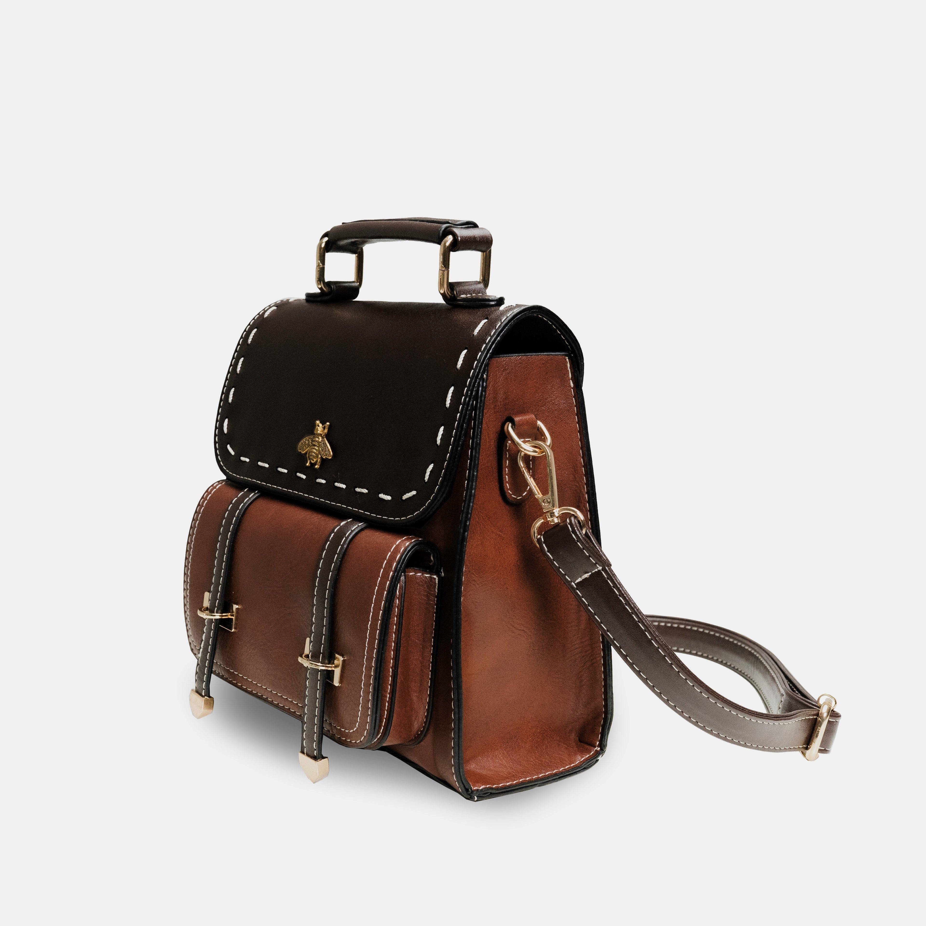 Beatrice | Vintage 2-in-1 Shoulder Backpack