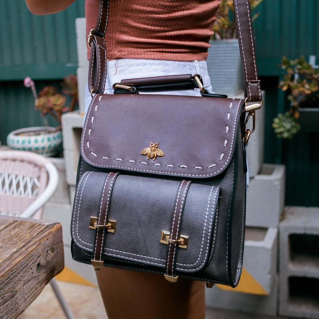 Beatrice | Vintage 2-in-1 Shoulder Backpack
