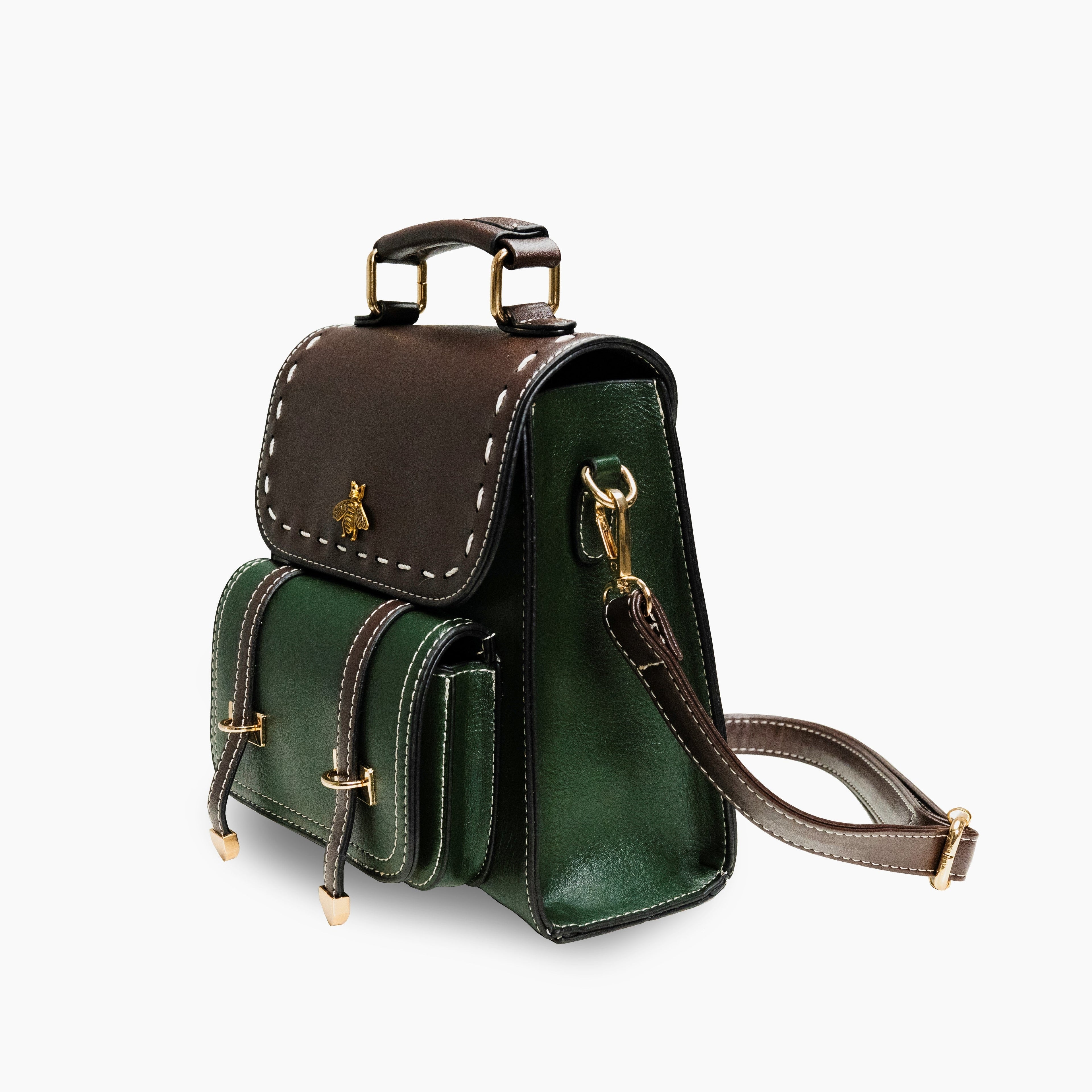 Beatrice | Vintage 2-in-1 Shoulder Backpack