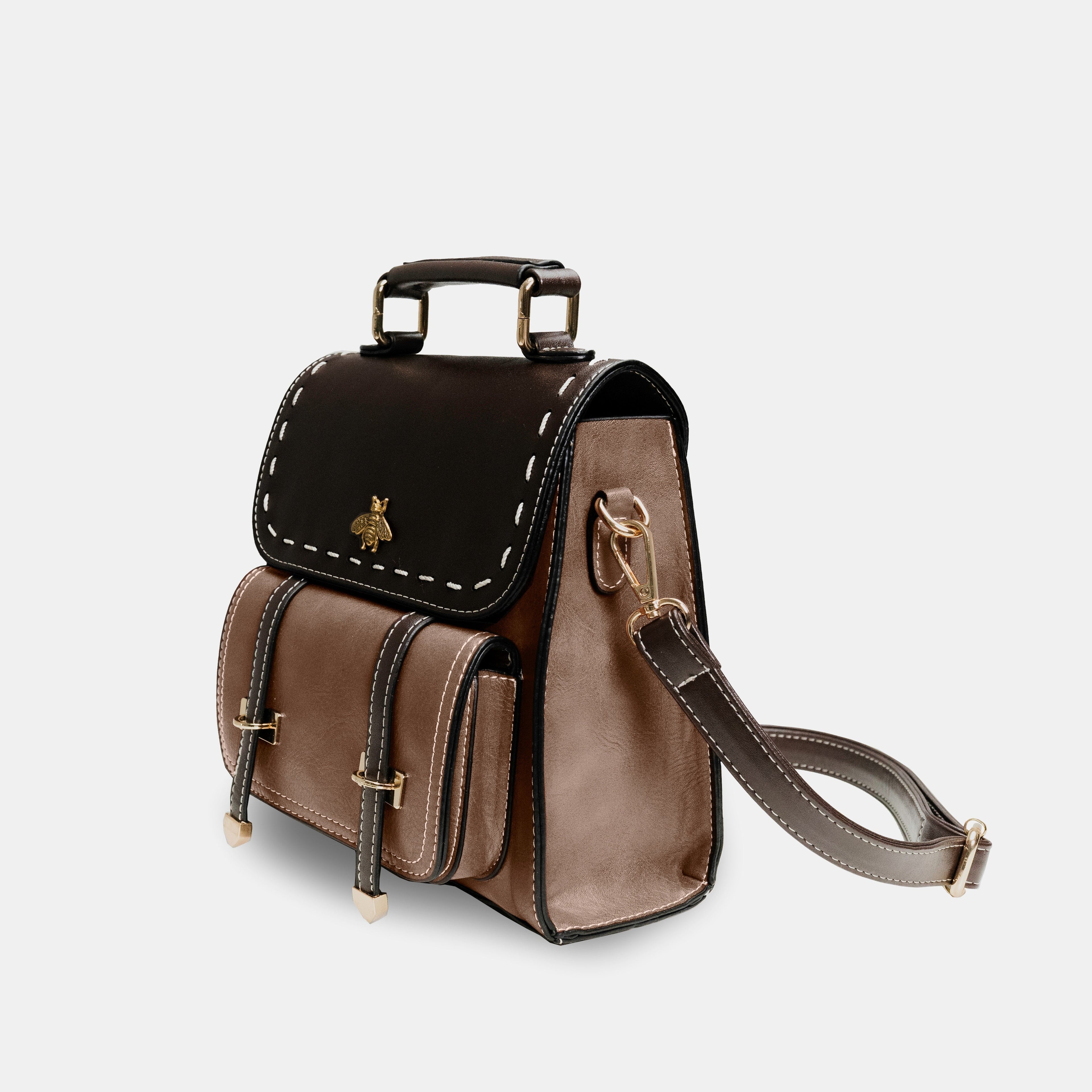 Beatrice | Vintage 2-in-1 Shoulder Backpack