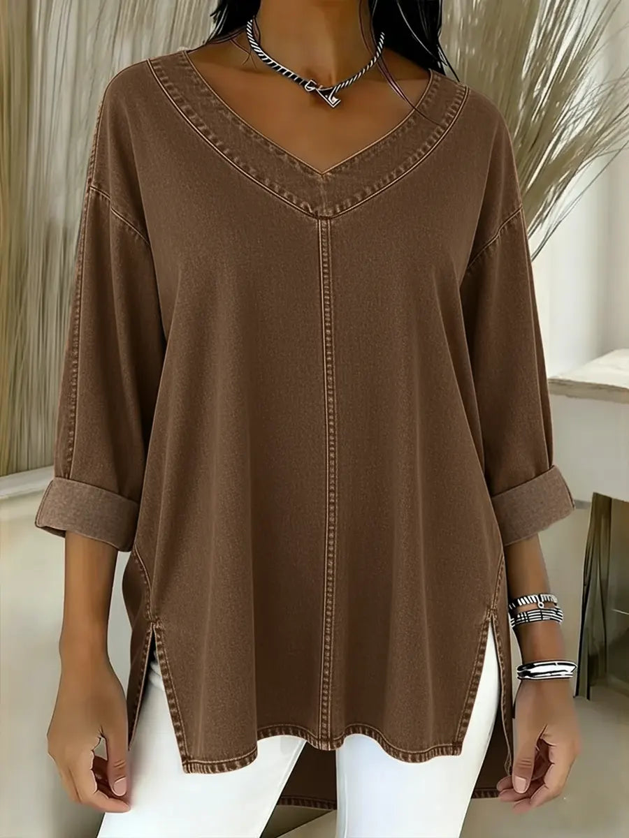 Evelyn™ Everyday Washed Cotton Top