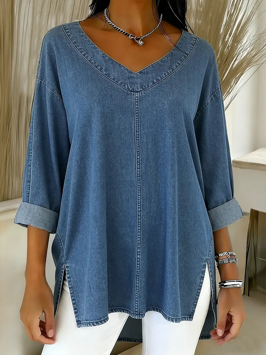 Evelyn™ Everyday Washed Cotton Top