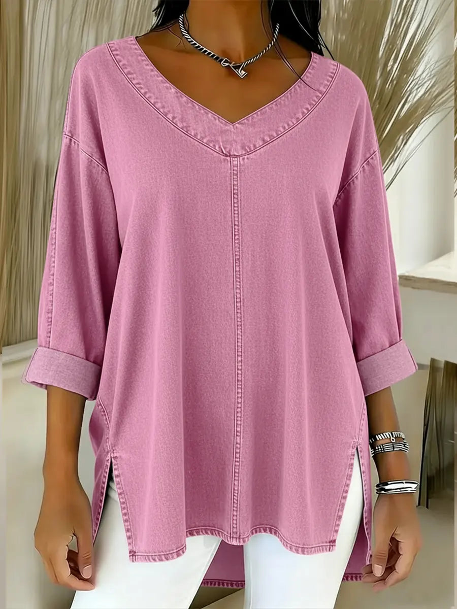 Evelyn™ Everyday Washed Cotton Top