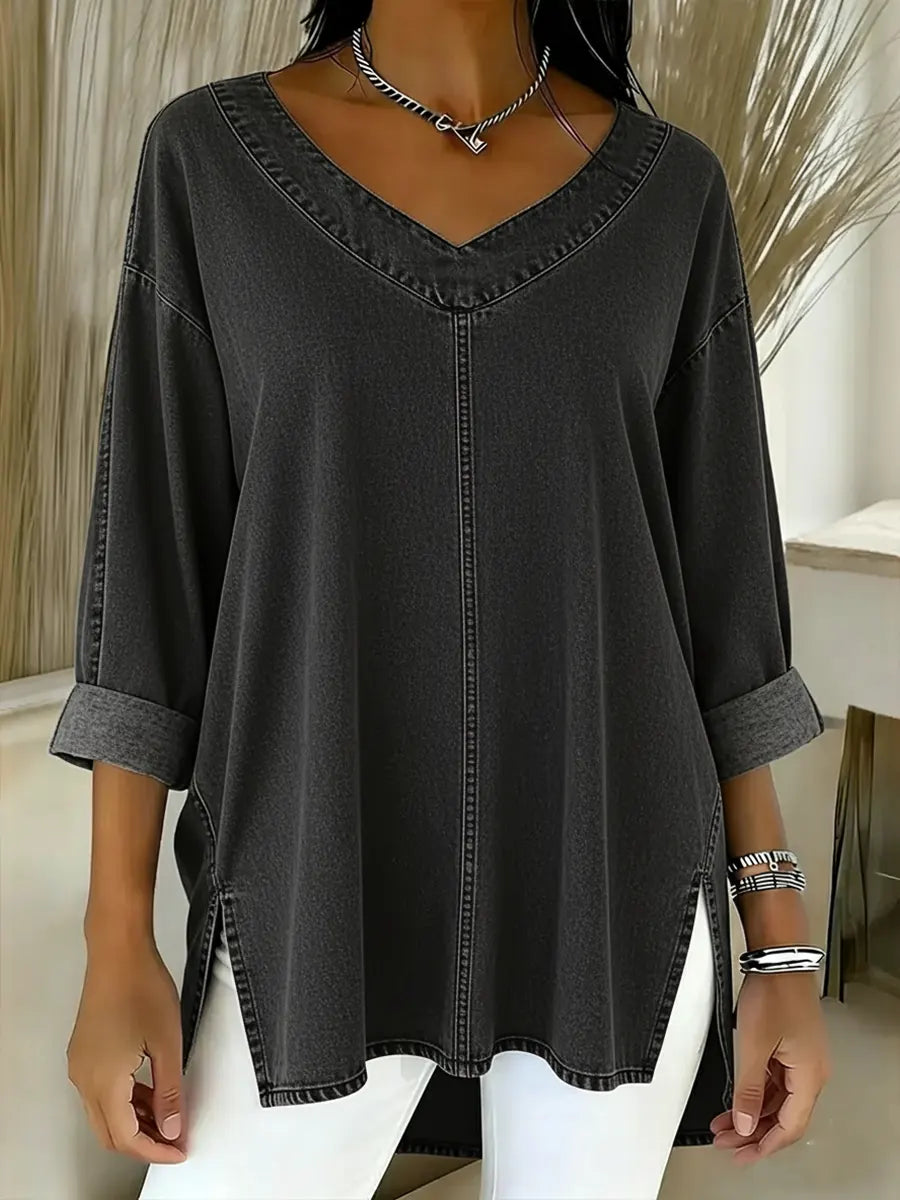 Evelyn™ Everyday Washed Cotton Top
