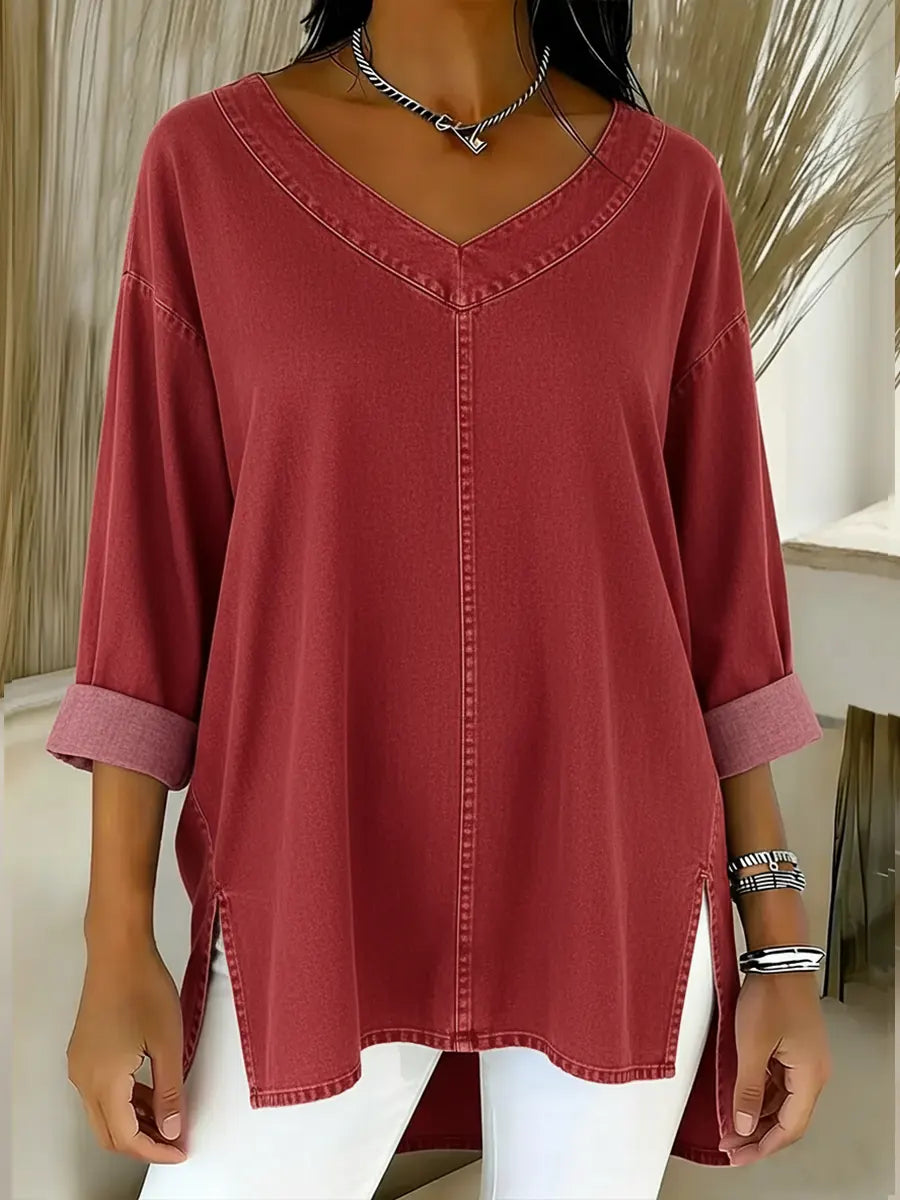 Evelyn™ Everyday Washed Cotton Top