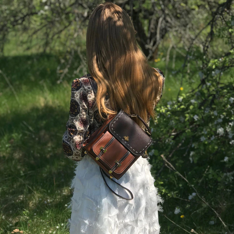 Beatrice | Vintage 2-in-1 Shoulder Backpack